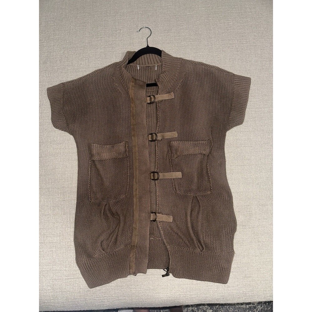 Stella McCartney heavy knit toggle sweater vest Size 36 EU, 4-6 US, Small